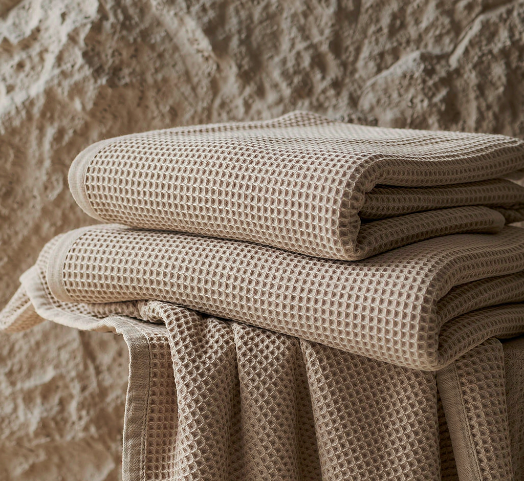 Waffle Weave Towel Set · 4-pc - detail