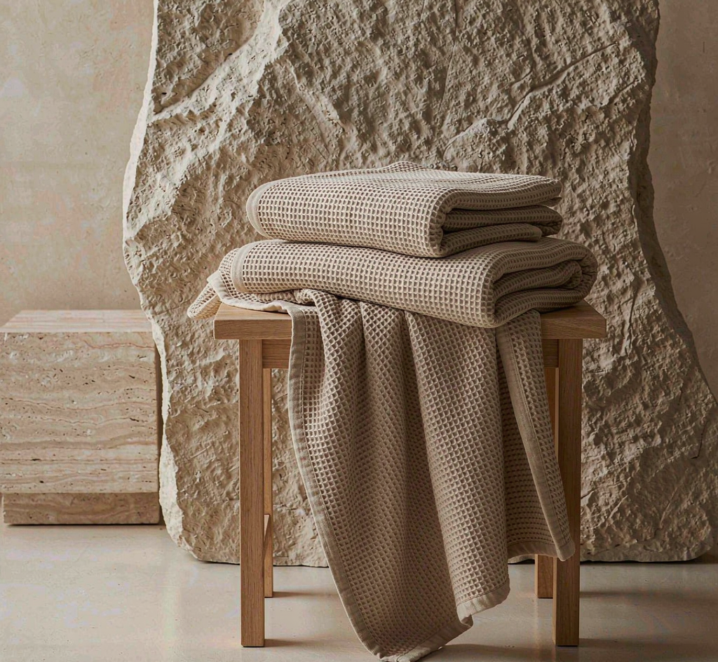 Waffle Weave Towel Set · 4-pc
